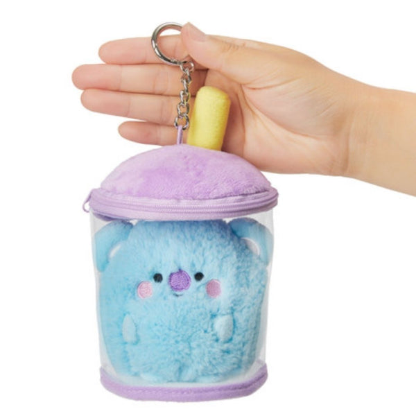 BT21 BABY Boucle Bubble Tea Doll Bag Charm