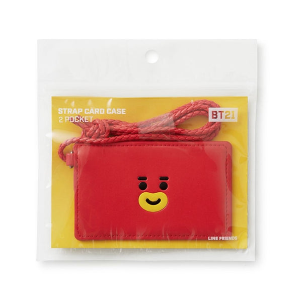 (OUTLET) BT21 Two Pocket Card Wallet - Tarjeteros