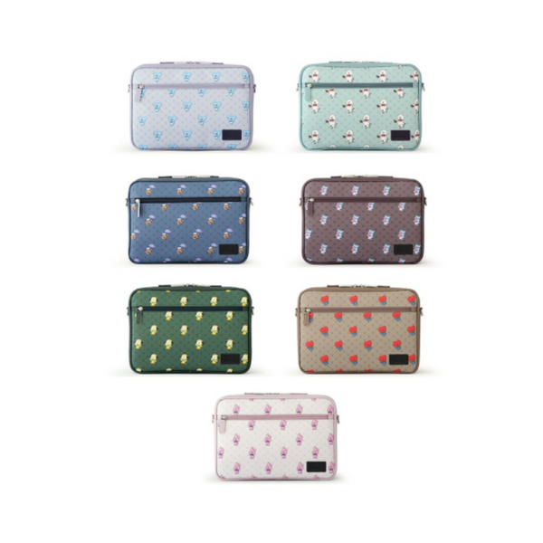 BT21 Easy Carry Laptop Pouch Vintage(Small)