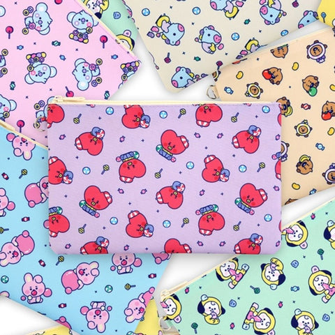 BT21 BABY FLAT POUCH(JELLLY CANDY)