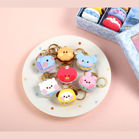 BT21 Minini Macaron Keyring