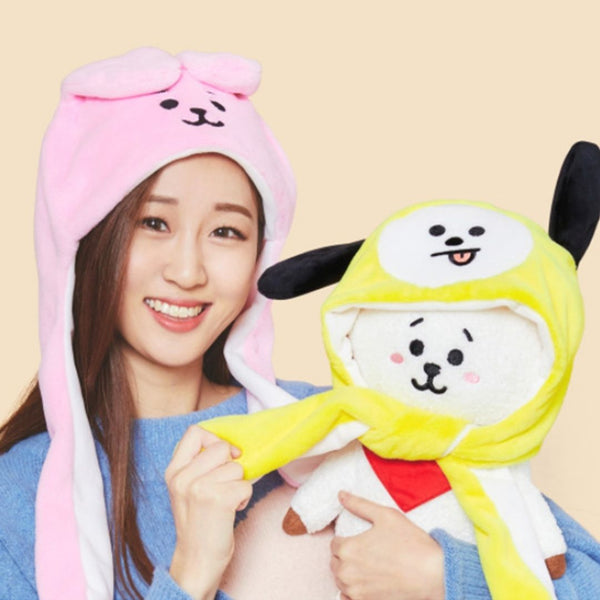 BT21 Plush Action Hat