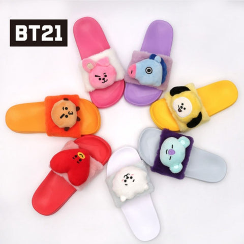 BT21 Doll Slippers