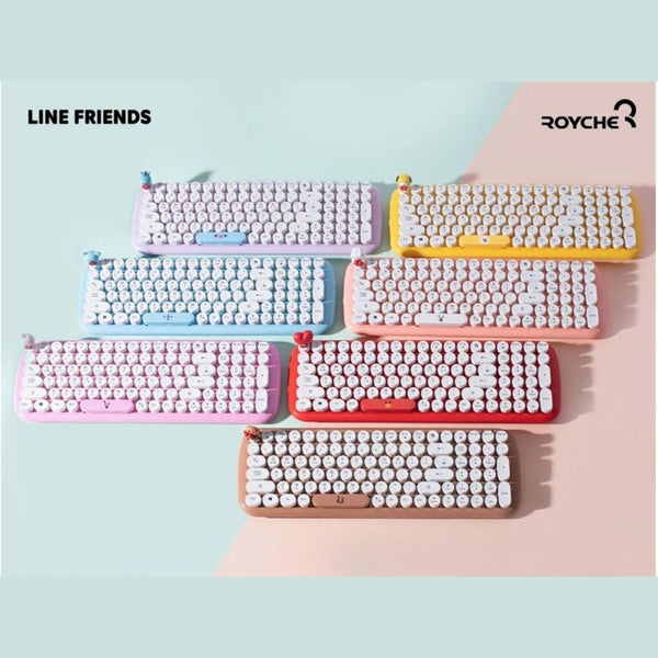 BT21 WIRELESS RETRO KEYBOARD