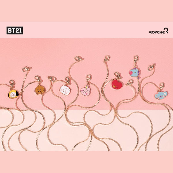 BT21 MASK PENDANT STRAP