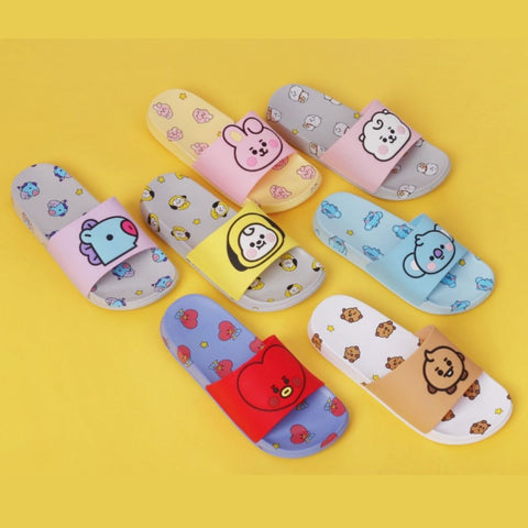 BT21 DRAWING SLIPPERS