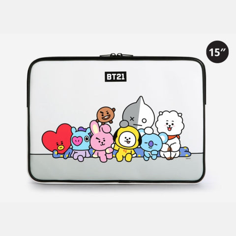 BT21 PU LAPTOP POUCH 15''