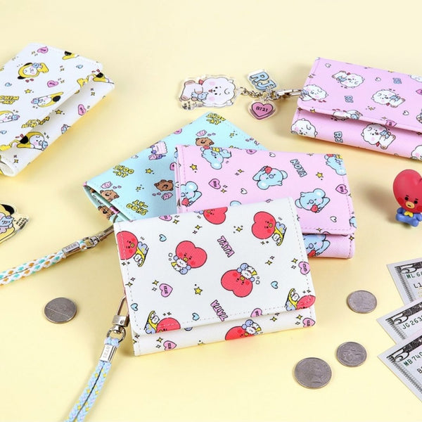 BT21 BABY VELCRO WALLET LITTLE BUDDY