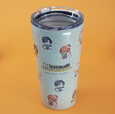Mystic Messenger Christmas SD Character Tumbler