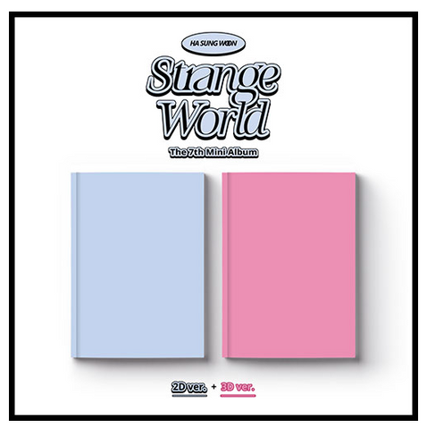 HA SUNG WOON - 7th Mini Album [Strange World] Photobook