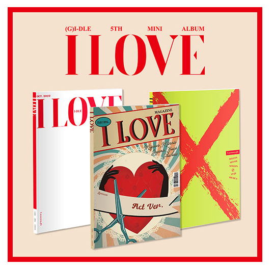 G)I-DLE - I LOVE 5TH MINI ALBUM – K.Story.Peru
