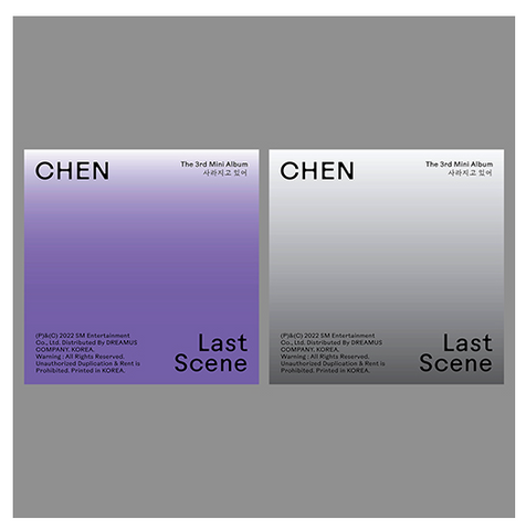 CHEN - 3rd Mini Album (Last Scene) (Photo Book Ver.)