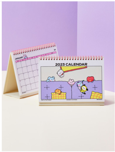 BT21 MININI 2023 CALENDAR