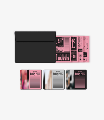 [BPTOUR] BLACKPINK LYRICS CARD + PHOTO CARD SET