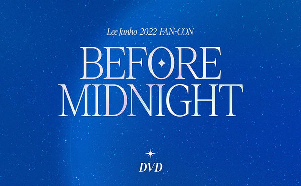 2PM LEE JUNHO - 2022 FAN-CON BEFORE MIDNIGHT DVD