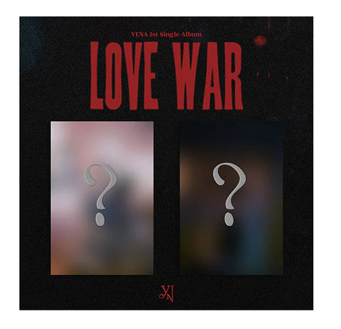 YENA - 1st Single Album [Love War]