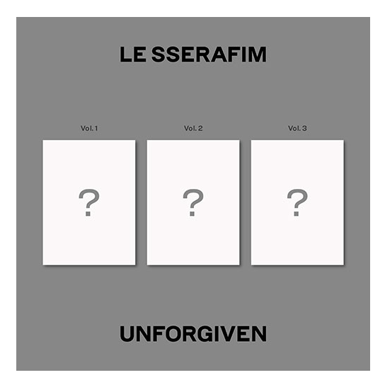 LE SSERAFIM - UNFORGIVEN 1ST STUDIO ALBUM