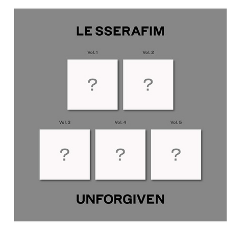 LE SSERAFIM - UNFORGIVEN 1ST STUDIO ALBUM COMPACT VER.