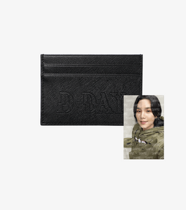 BTS SUGA - SOLO ALBUM D-DAY METALLIC CARD HOLDER (Black)