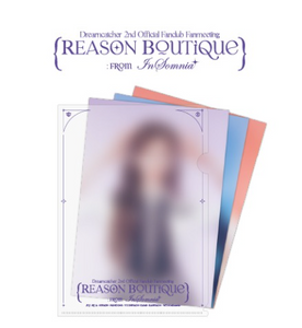 DREAMCATCHER 'REASON BOUTIQUE' FANMEETING GOODS L-Holder Mini Poster SET