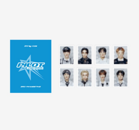 STRAY KIDS - 3RD FAN MEETING PILOT FOR 5 STAR OFFICIAL MD - ID PHOTO SET