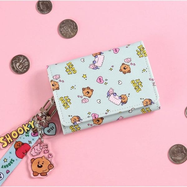 BT21 BABY VELCRO WALLET LITTLE BUDDY