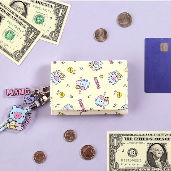 BT21 BABY VELCRO WALLET LITTLE BUDDY