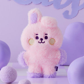 BT21 BABY FLAT FUR PURPLE HEART EDITION [STANDING DOLL]