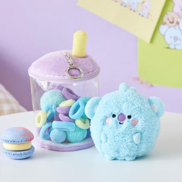 BT21 BABY Boucle Bubble Tea Doll Bag Charm