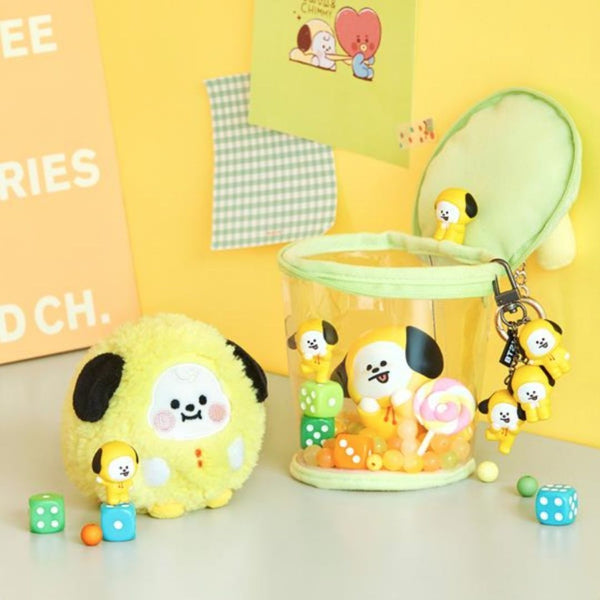 BT21 BABY Boucle Bubble Tea Doll Bag Charm