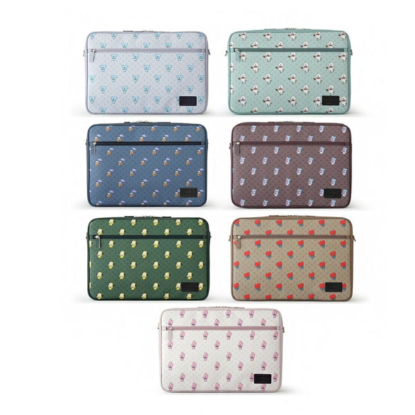 BT21 Easy Carry Laptop Pouch Vintage(Large)