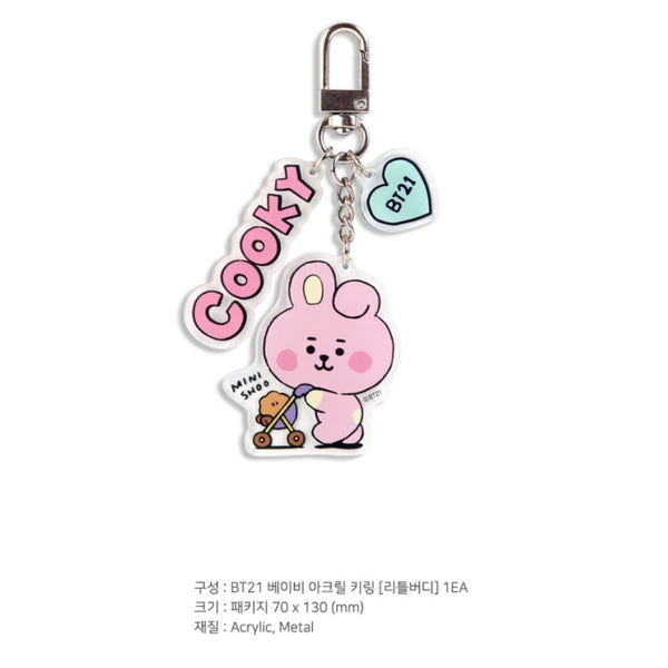 BT21 BABY LLAVERO LITTLE BUDDY