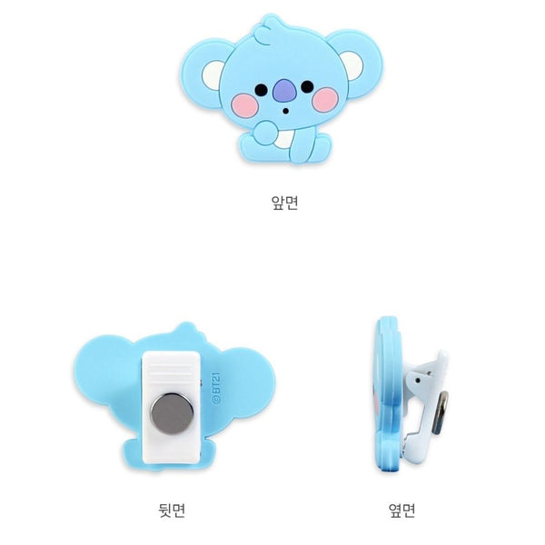 BT21 BABY MAGNET CLIP SET (2 EA)