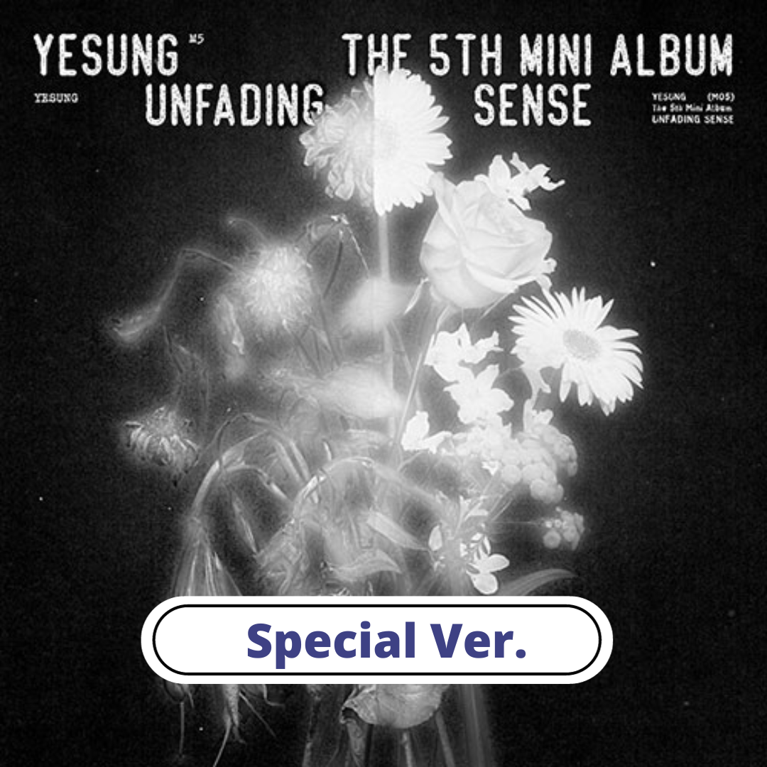 YESUNG - UNFADING SENSE 5TH MINI ALBUM SPECIAL VER.