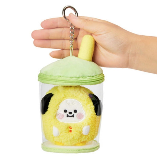 BT21 BABY Boucle Bubble Tea Doll Bag Charm