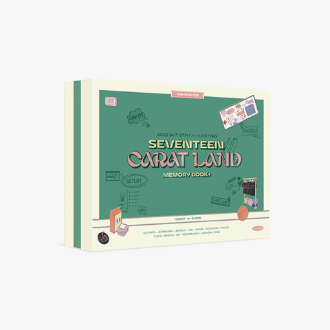 SEVENTEEN - 2022 SEVENTEEN IN CARAT LAND MEMORY BOOK DIGITAL CODE