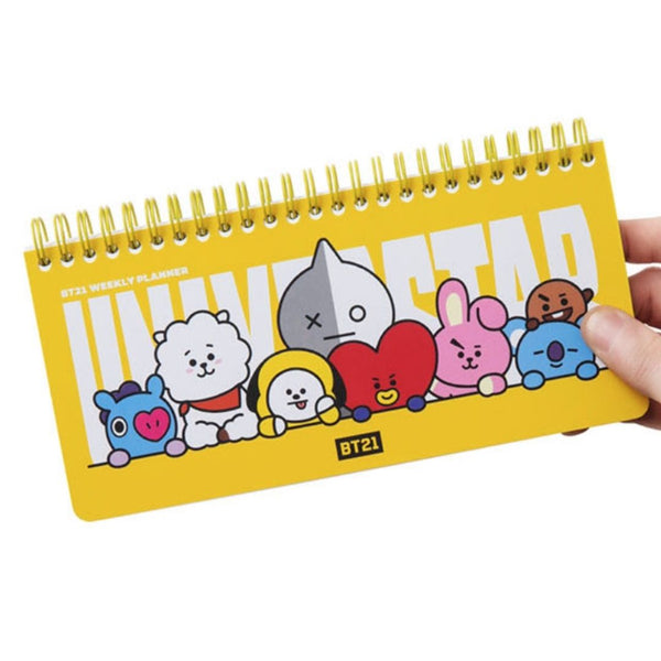 BT21 HEART WEEKLY PLANNER