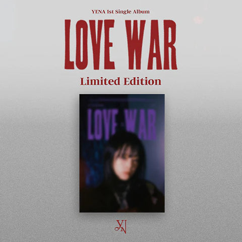 YENA - LOVE WAR 1ST SINGLE ALBUM LIMITED EDITION VER.