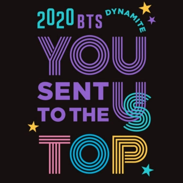 BTS Dynamite Celebration Sticker