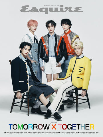 TXT COVER ESQUIRE MAGAZINE 2023 FEBRUARY ISSUE