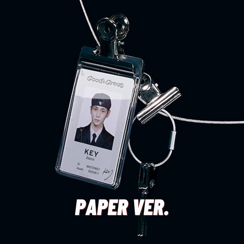 SHINEE KEY - GOOD & GREAT 2ND MINI ALBUM PAPER VER.