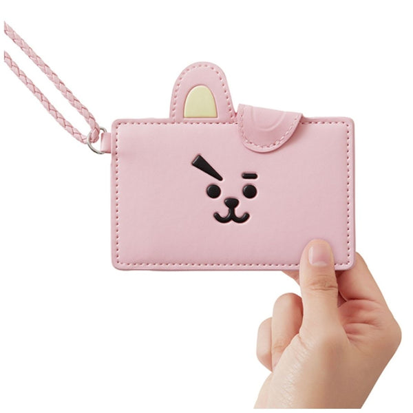 (OUTLET) BT21 Two Pocket Card Wallet - Tarjeteros