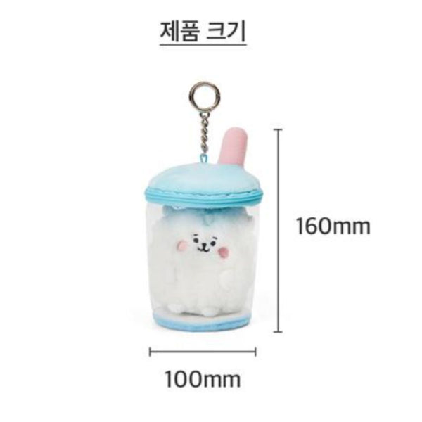 BT21 BABY Boucle Bubble Tea Doll Bag Charm