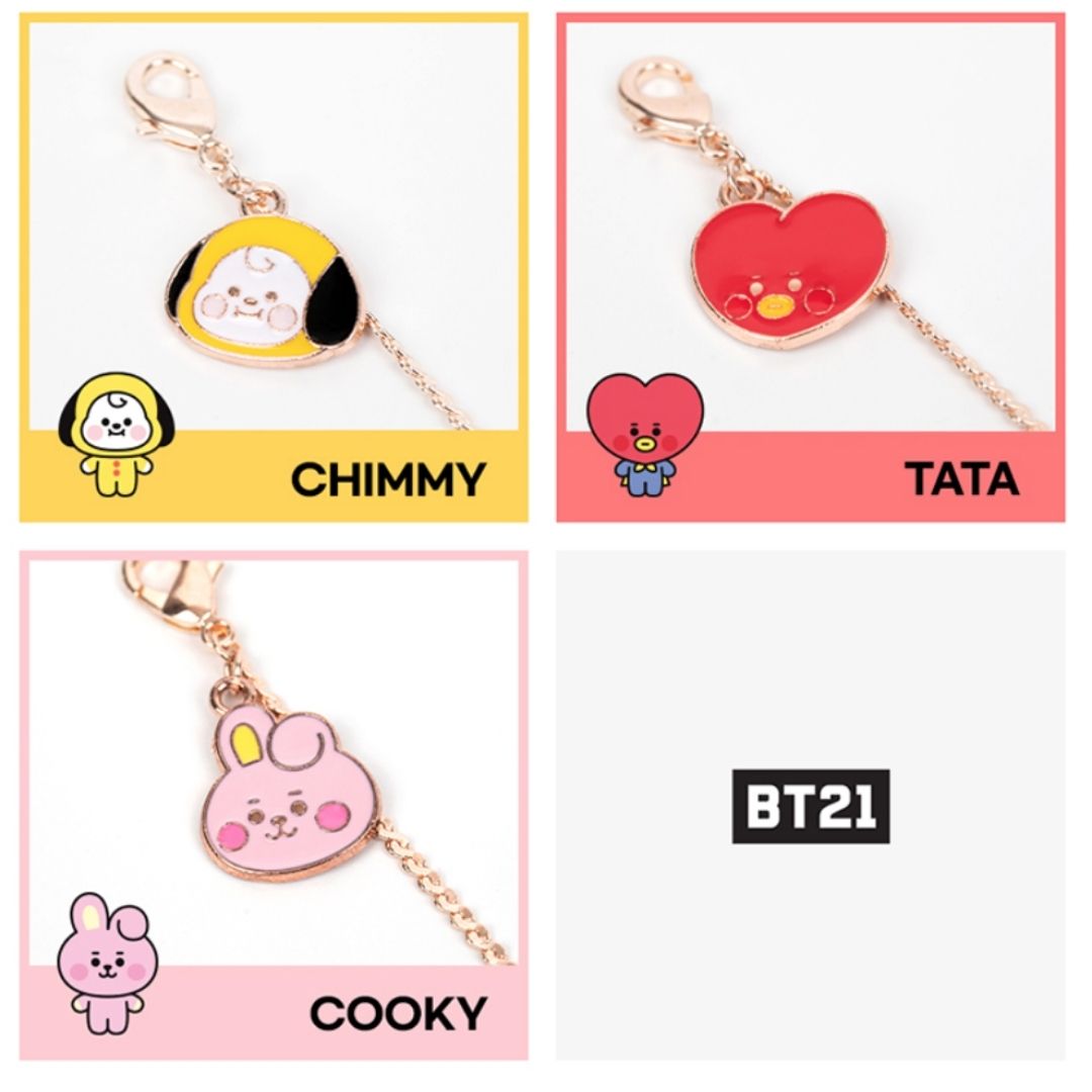 BT21 MASK PENDANT STRAP