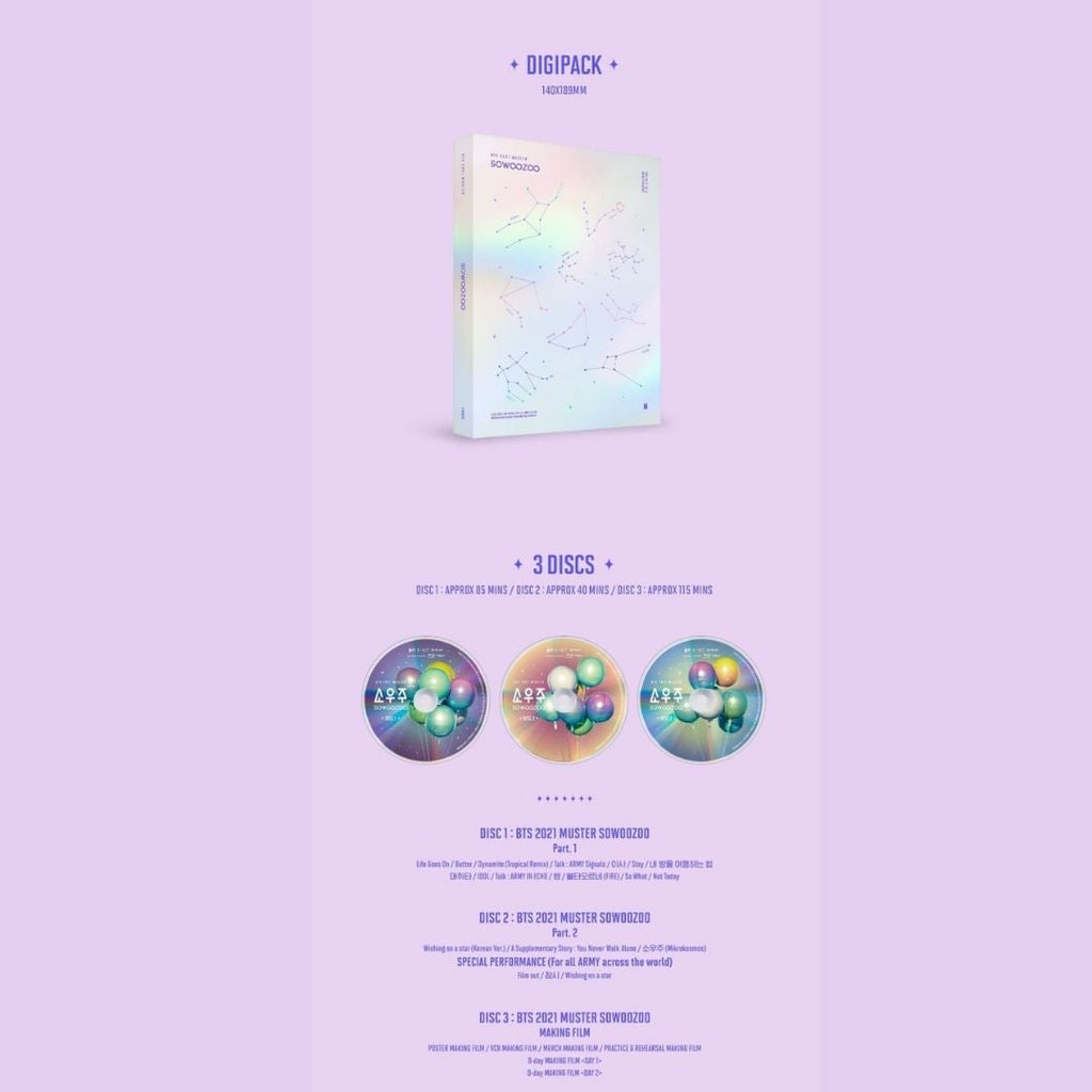 BTS - 2021 MUSTER SOWOOZOO BLU-RAY – K.Story.Peru