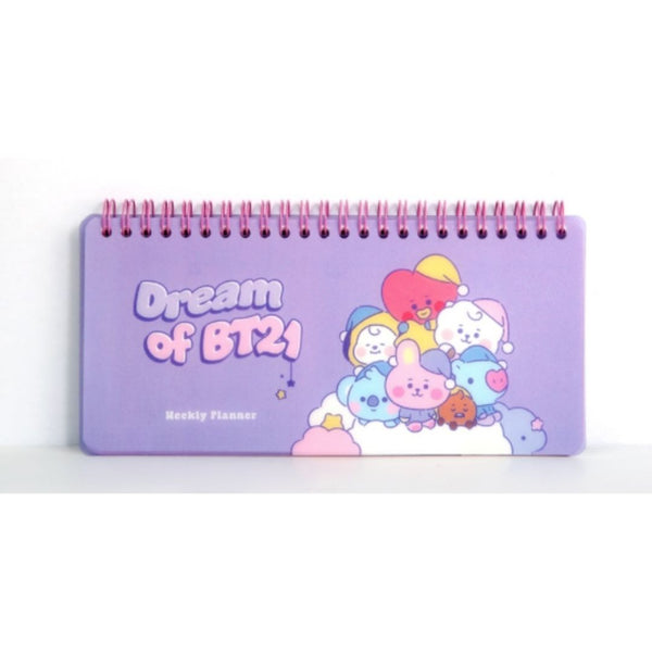 BT21 BABY Planificador Semanal