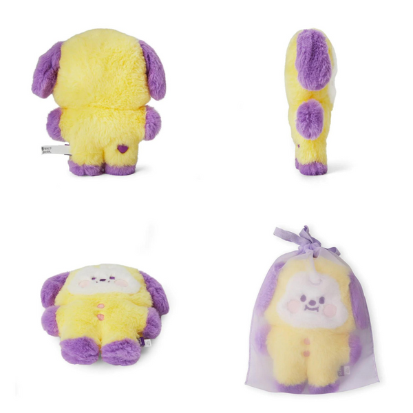 BT21 BABY FLAT FUR PURPLE HEART EDITION [STANDING DOLL]