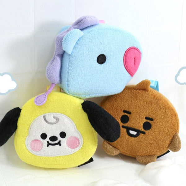 BT21 Shower Sponge