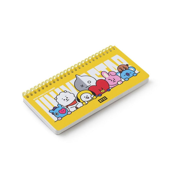 BT21 HEART WEEKLY PLANNER