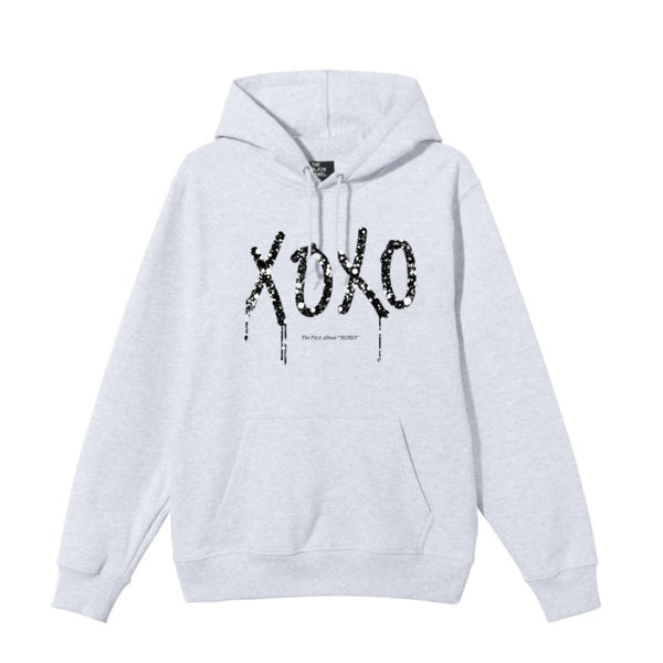 XOXO JEON SOMI Splatter Logo Pullover Hoodie